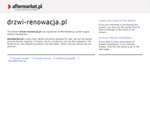 Tablet Screenshot of drzwi-renowacja.pl